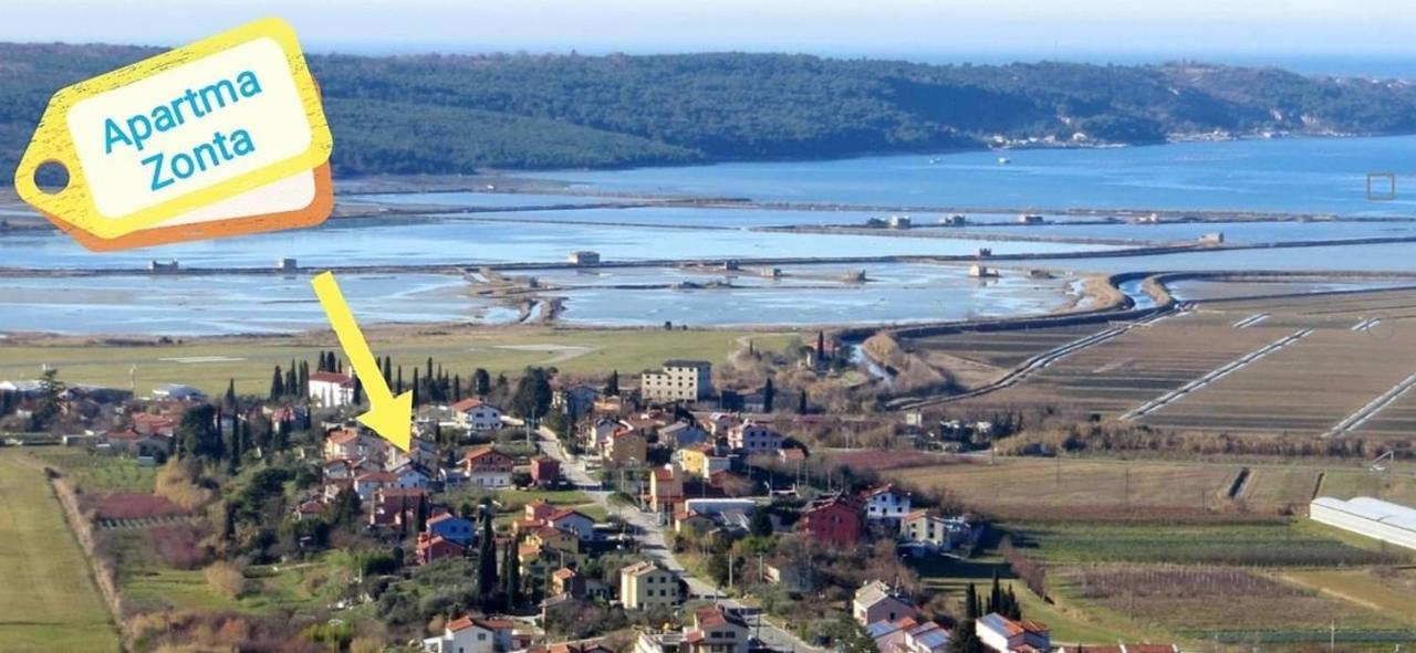 Apartma Zonta Sečovlje Εξωτερικό φωτογραφία